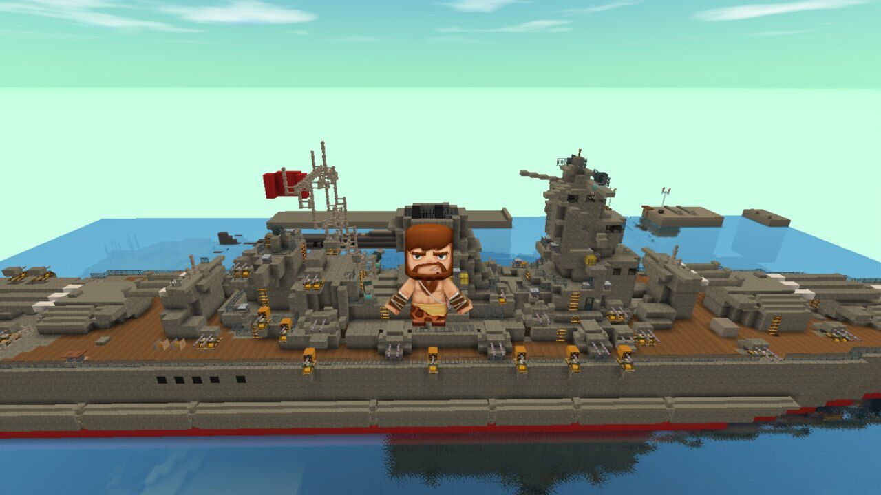 迷你世界超级战舰 清水要去当海军