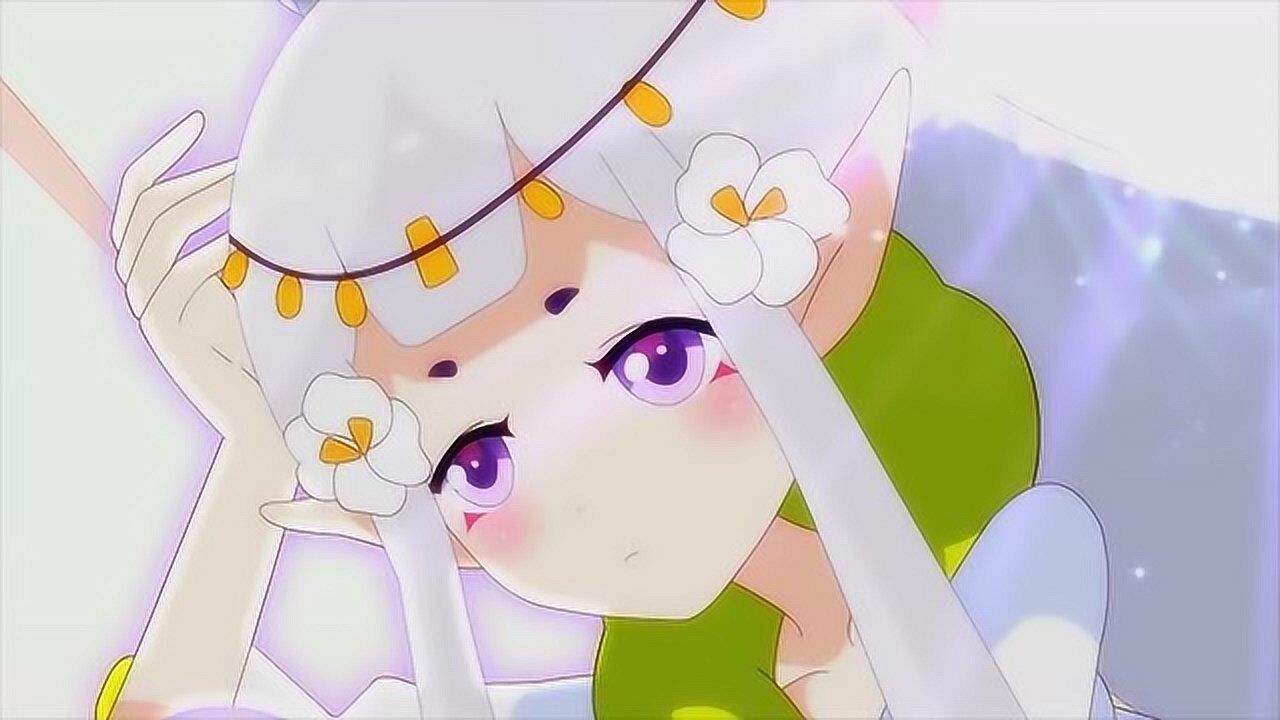 小花仙从花中绽放而出的芙蓉精灵王好美呀