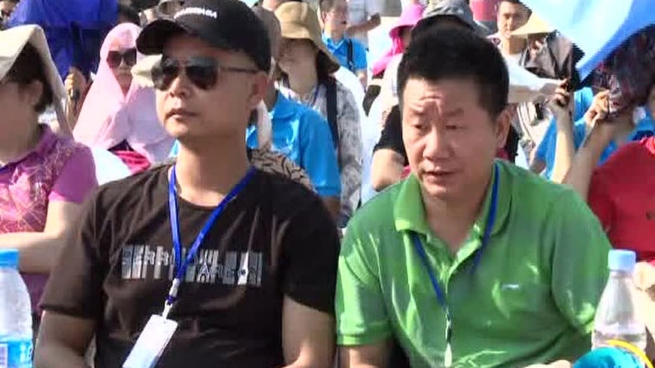 台湾老学教授郭永进大型公益讲座走进鹿邑