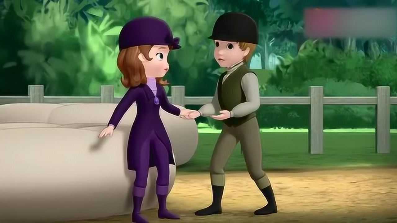 小公主苏菲亚1:苏菲亚首次练习骑马,哥哥詹姆士耐心教她飞行