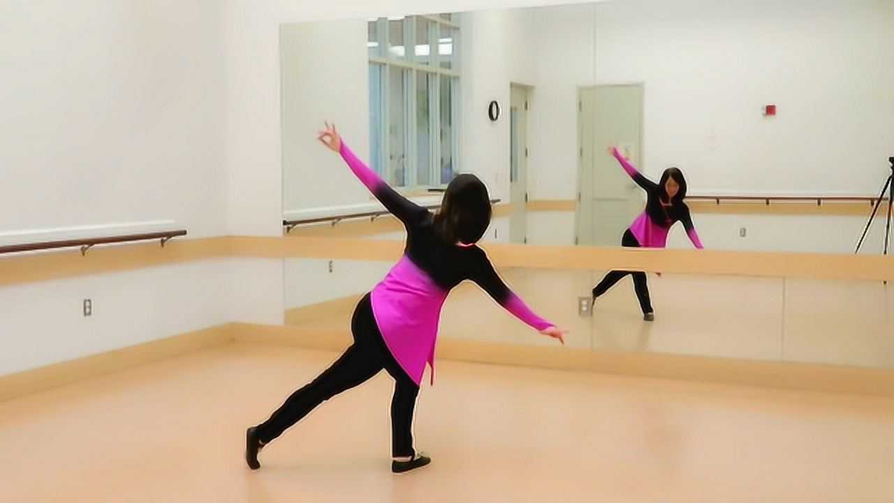 古典舞独舞《繁花》舞蹈教学视频 简单易学_腾讯视频