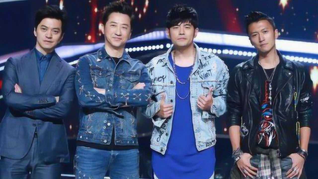 中国新歌声四位导师,周杰伦 谢霆锋 庾澄庆 李健开场秀现场燃爆了