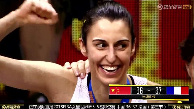 fiba女篮世界杯 中国VS法国1