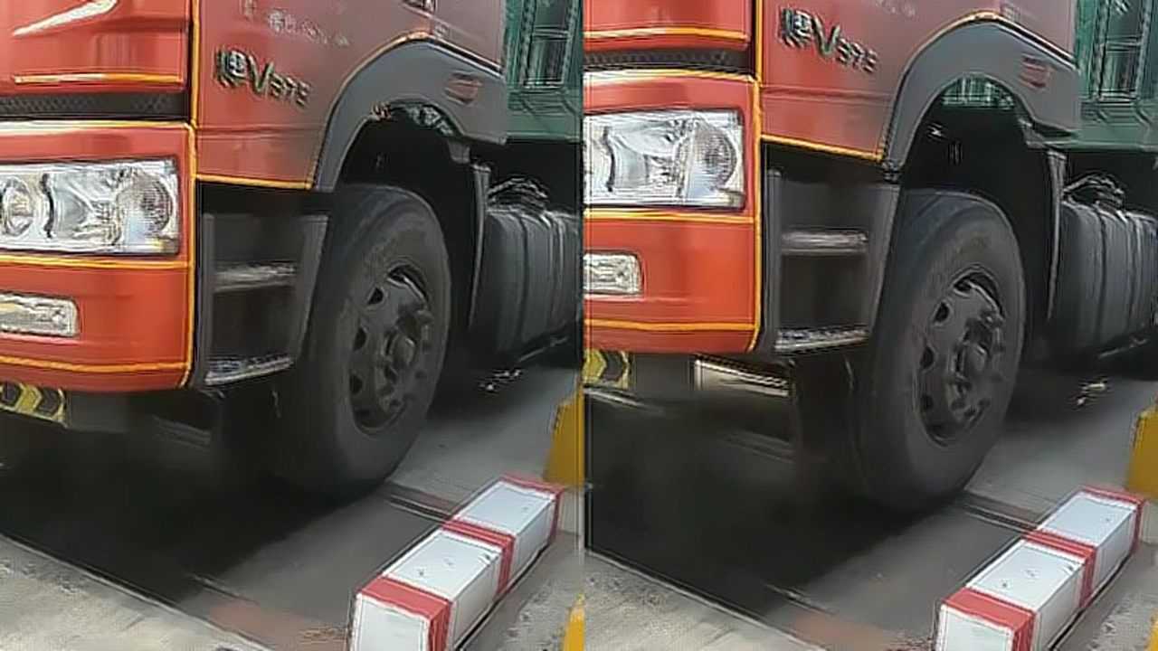 老司机独有跳磅绝活,没有10年驾龄,不敢这么干