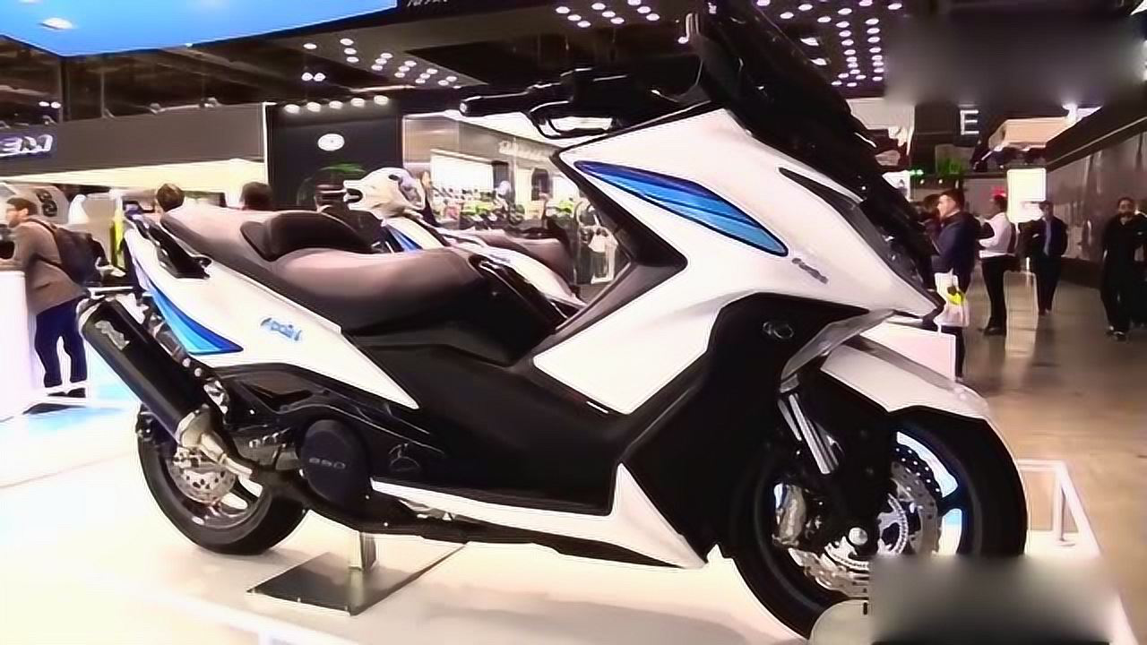 2018 polini光阳ak 550踏板摩托车_腾讯视频