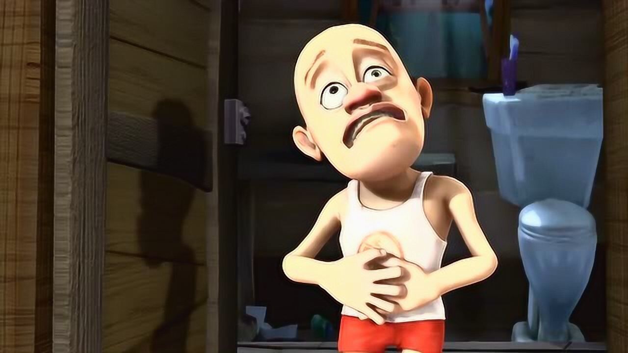 熊出没之夏日连连看光头强吃了烤土豆狂拉肚子