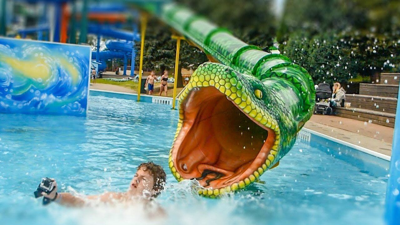 极限视界全球造型最奇葩的3大水滑梯刺激好玩挑战你的视觉极限