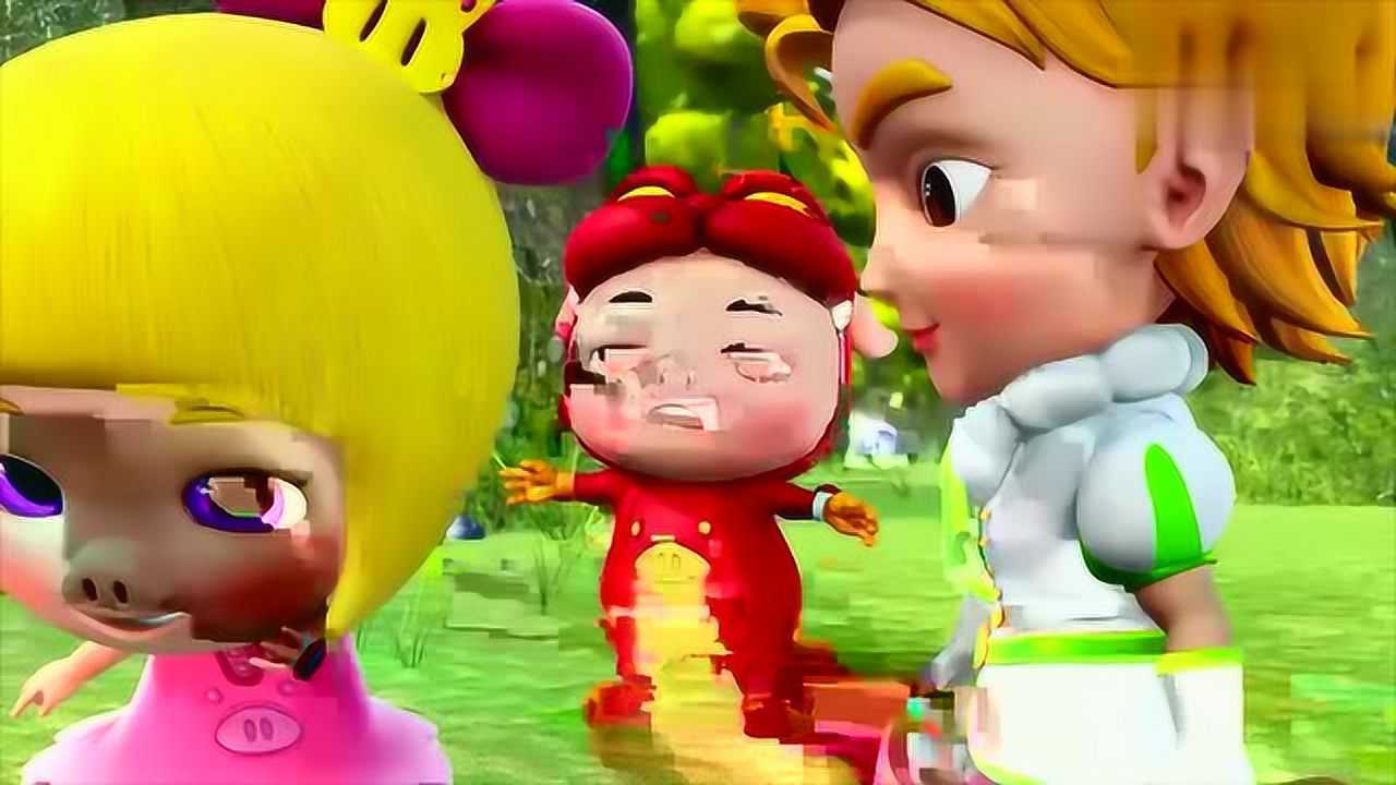 猪猪侠小青蛙竟然说是菲菲吻了它他才恢复原样的