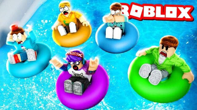 小格解说 Roblox水上乐园大亨:体验抖音水滑梯!欢乐夏日大作战!