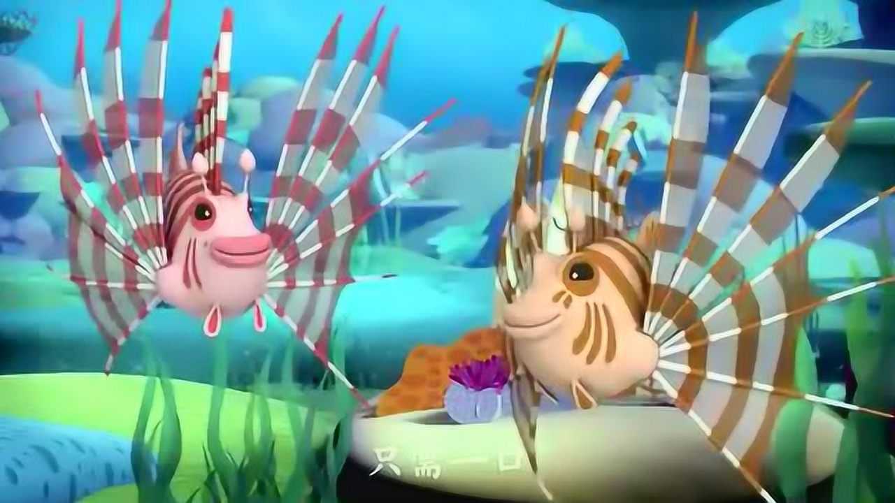 海底小纵队巴克队长联手皮医生把狮子鱼送回老家