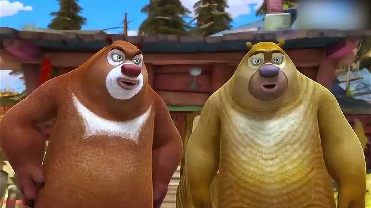 熊大熊二帮光头强做雕塑,做出的雕塑太搞笑!