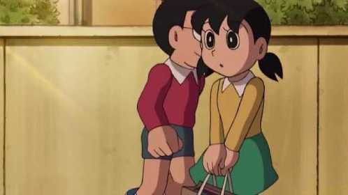 哆啦a梦!大雄静香的恋爱史,童年女神静香跟大雄终于结婚了!