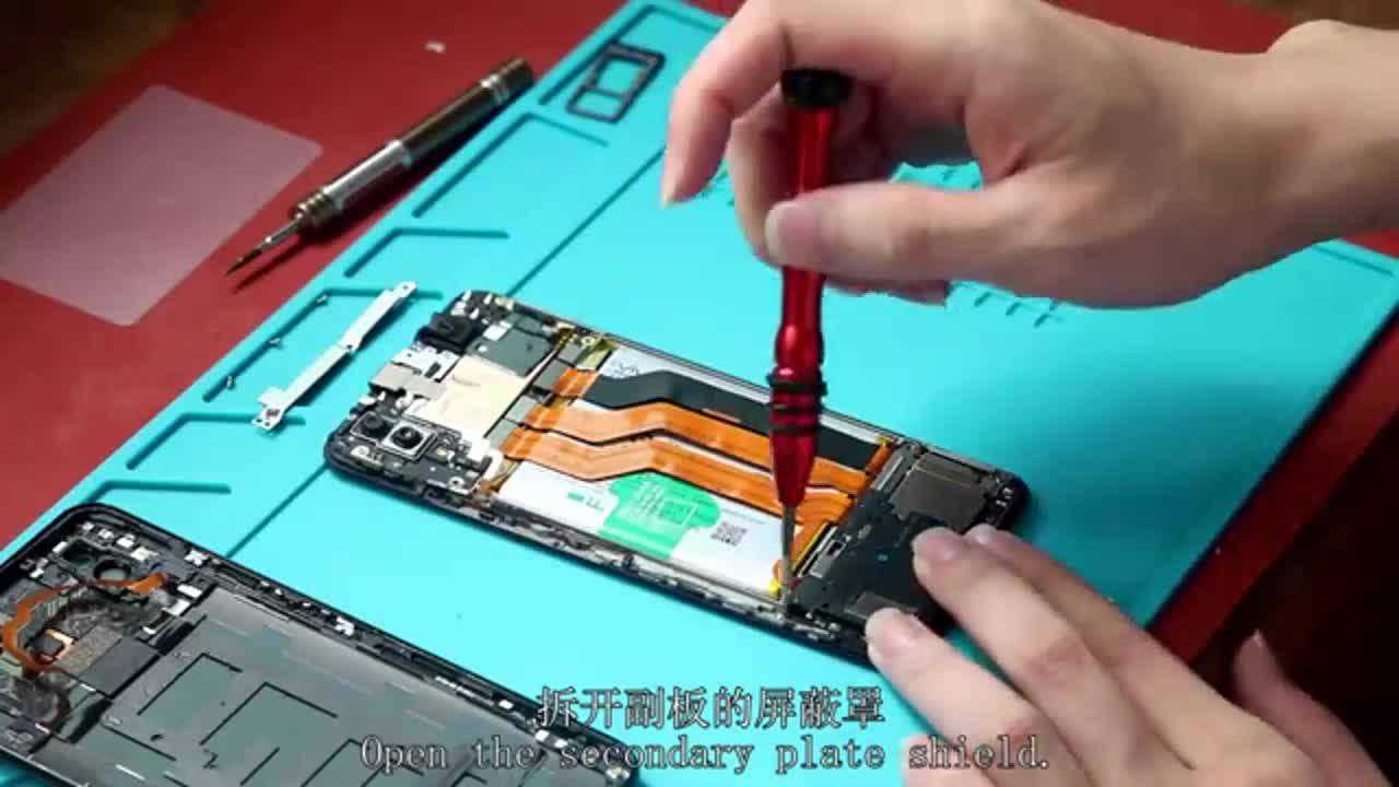 vivo x21手机整机拆解过程
