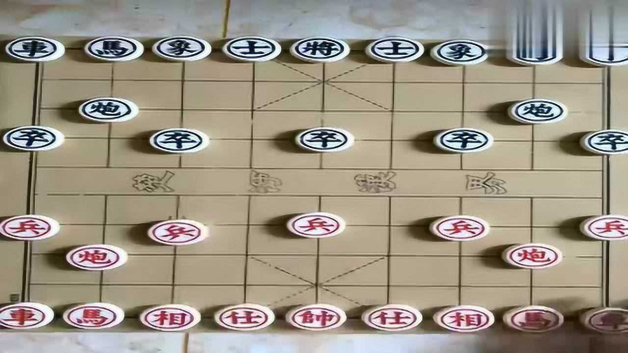 象棋教学:无情双铁滑车,快学习一下