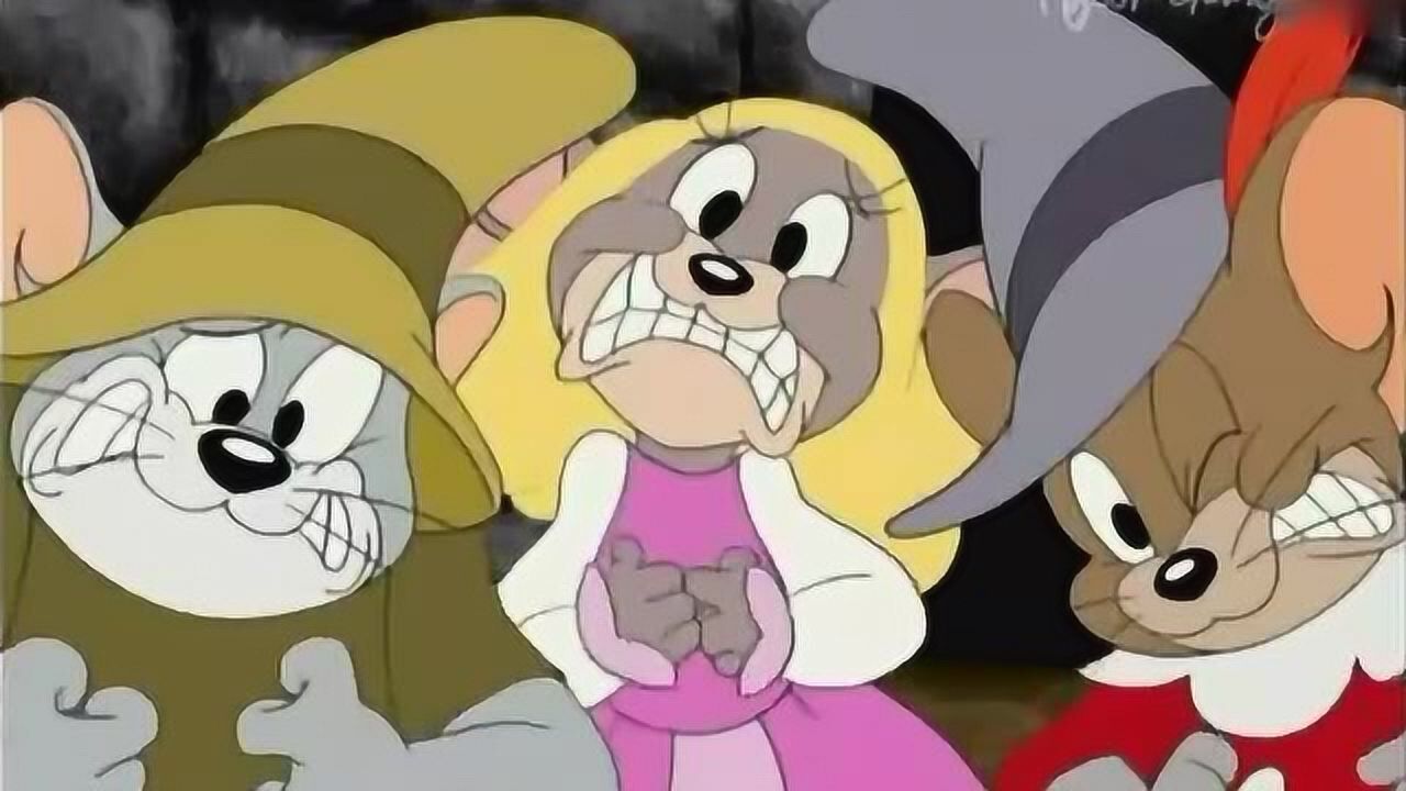 杰瑞鼠男扮女装妩媚动人胜似美女超好看汤姆都看楞啦高清