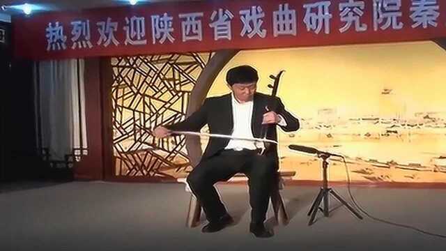 冉飞板胡演奏《秦腔牌子曲》好听死了!