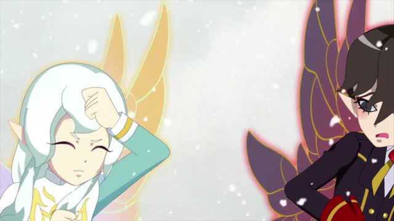 小花仙4梅里美很爱曼达曼达感受到了梅里美的温暖