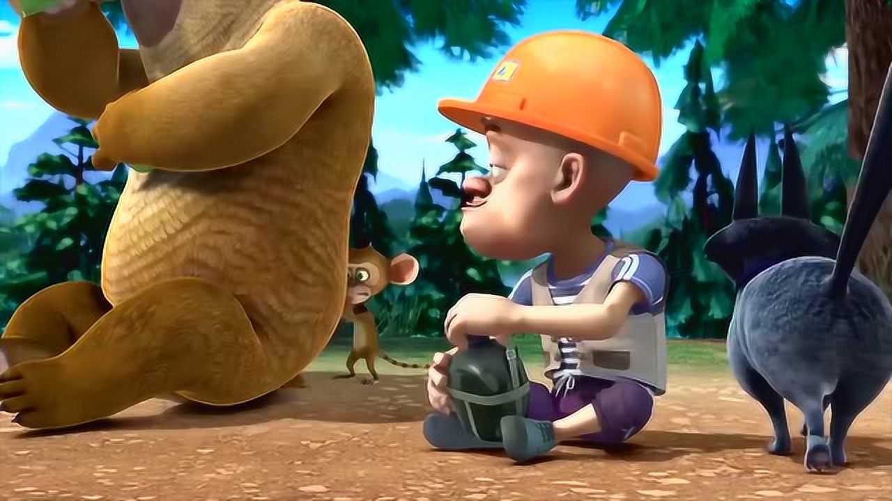 熊出没之夏日连连看:肥波你这是按摩还是砸我