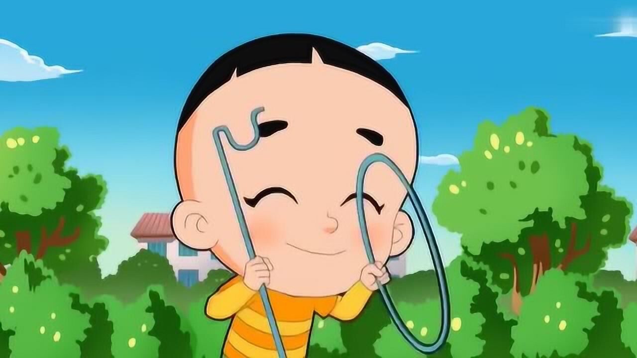 围裙妈妈很生气因为小头爸爸竟然跟大头儿子一起玩上了