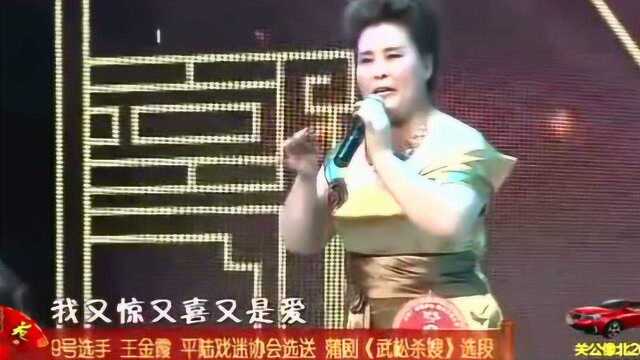 《阳光戏苑 》擂台赛平陆王金霞演唱蒲剧《武松杀嫂》