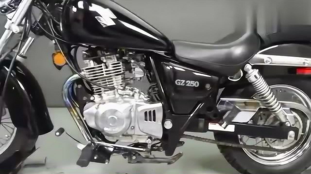 铃木gz250,经典时尚款展示