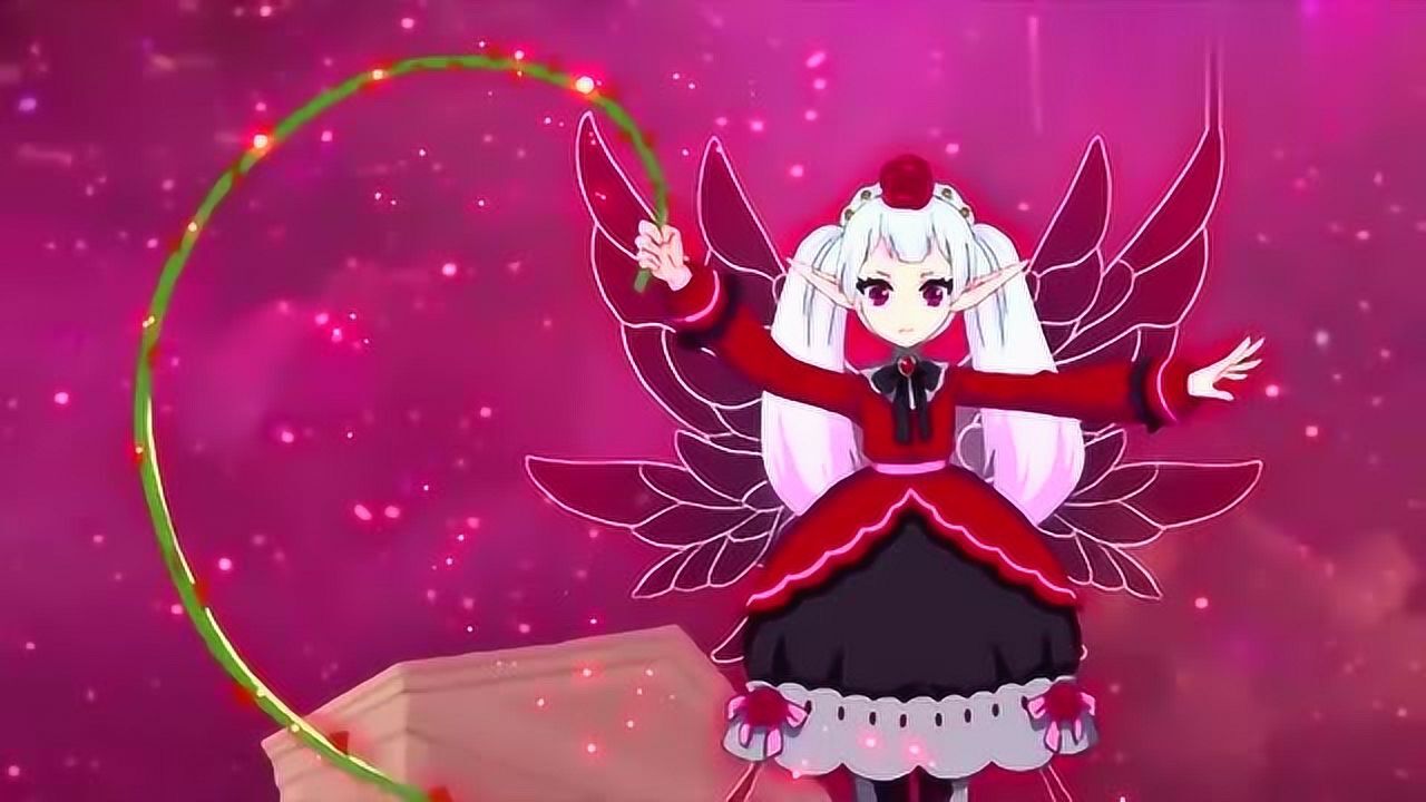 小花仙第4季遍地红玫瑰转眼变成白色玫瑰花海神秘的花仙精灵