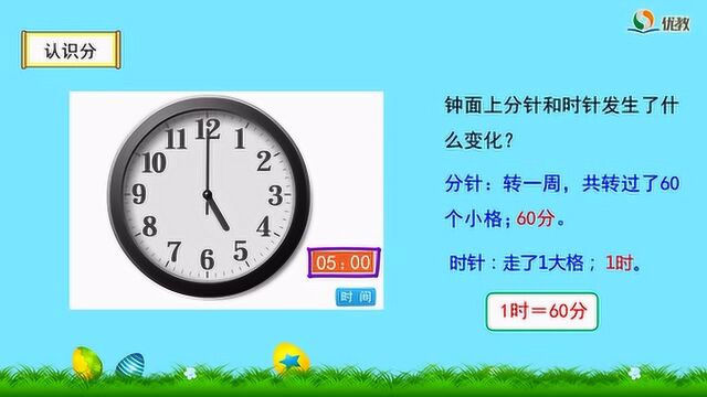 小学数学二年级课外读物:认识时间