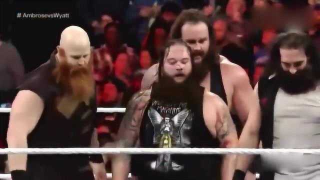 世界职业摔角:WWE美式摔跤娱乐!安布罗斯疯狂终结HHH