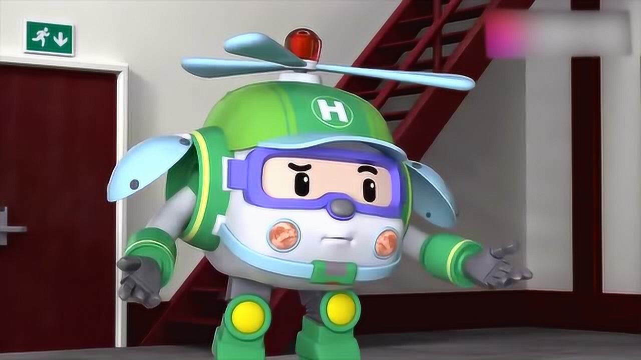 变形警车珀利:海利还是休息为好,上次的暴雨就让他的机翼都断了