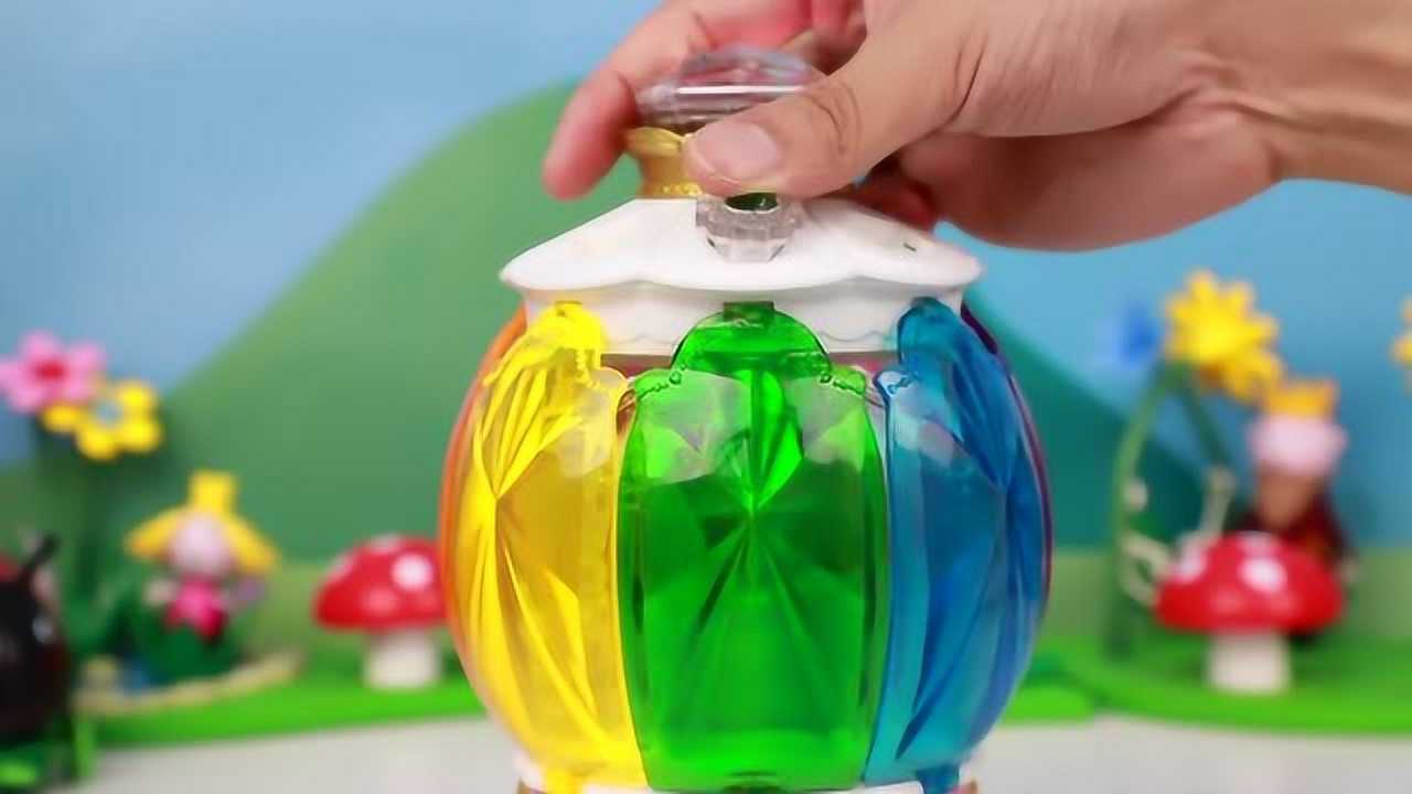 巴啦啦小魔仙飞跃彩灵堡豪华能量彩石宝盒玩具开箱