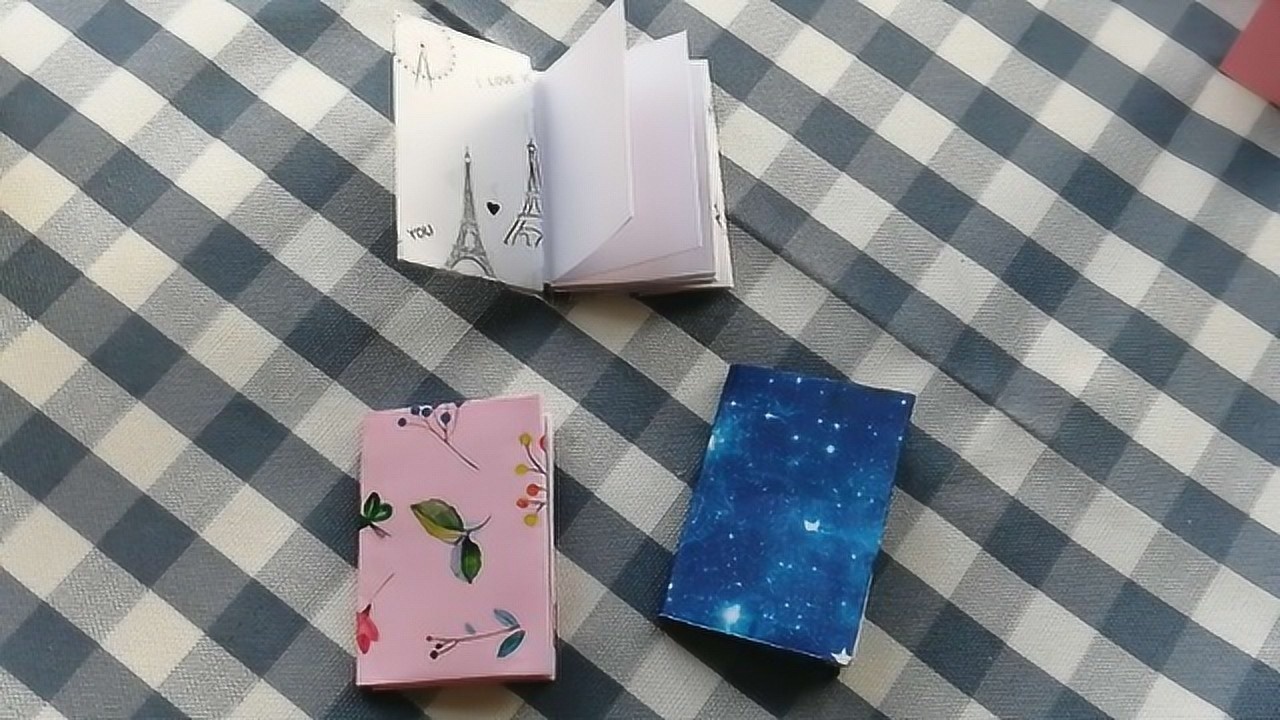 手工折纸—漂亮的迷你书本