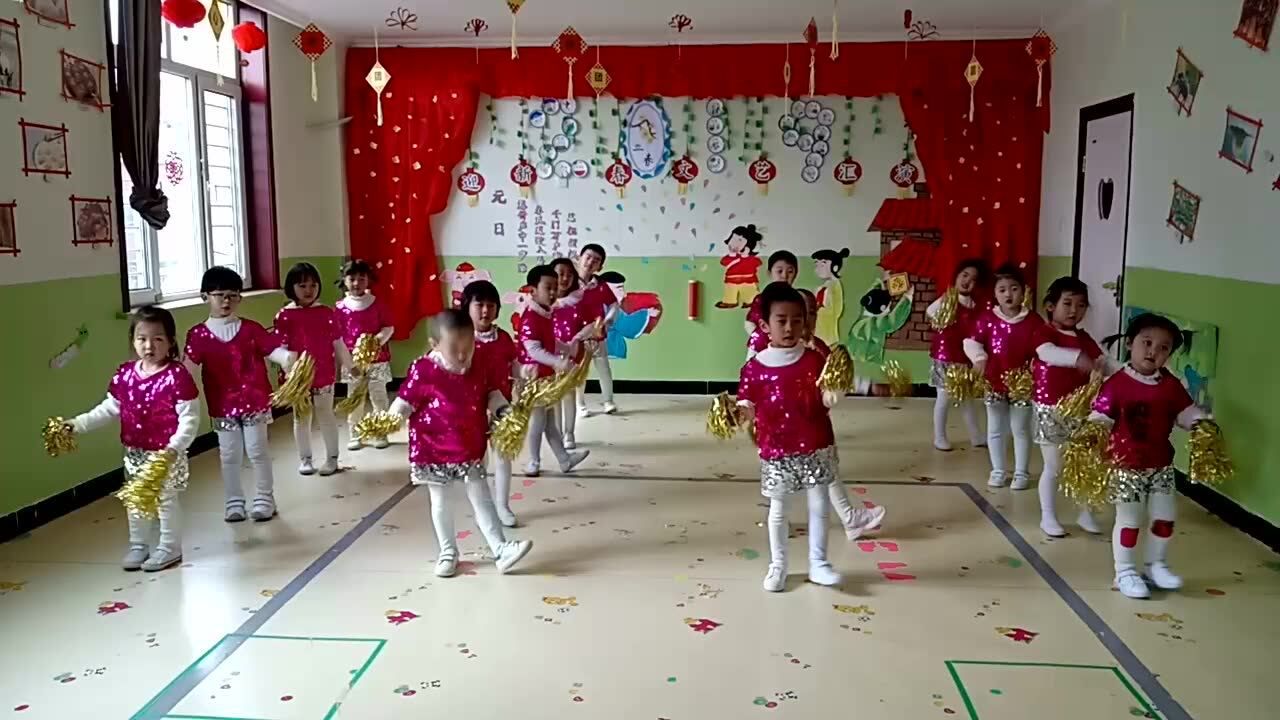 學前舞蹈 《中國範》2019年01月16日1228次播放蓓蕾幼兒園 大班舞蹈