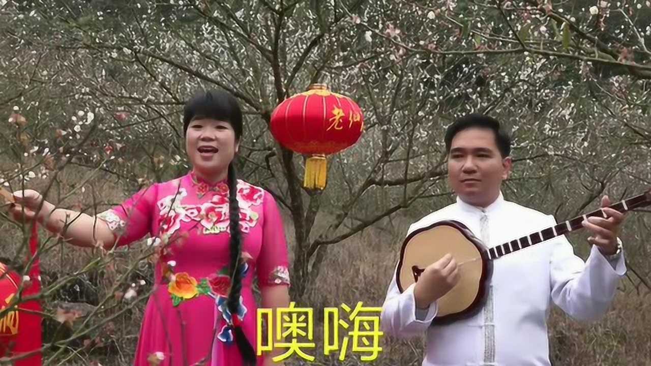 山妹,李仁欢山歌唱响普宁梅花节——吉告村