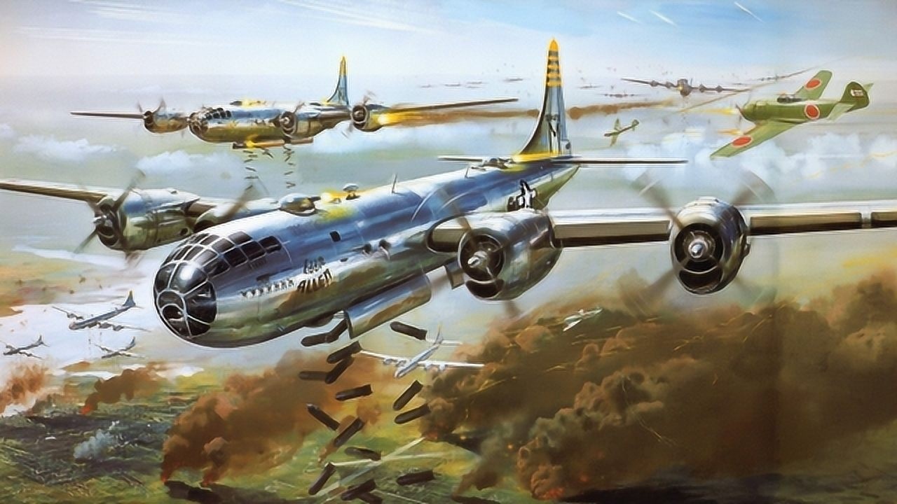 比核爆还厉害的"李梅火攻",2小时两千吨炸弹,地面瞬间被火海吞噬