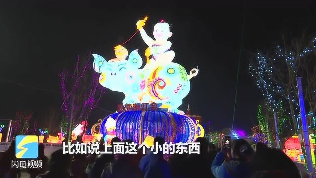 吉尼斯纪录!“福猪贺岁”成世界上最大立式灯笼