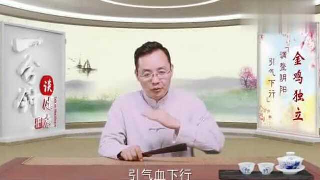 仿生学:金鸡独立,知道这样做有什么好处吗来试一试吧