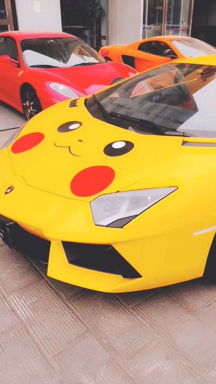 网红皮卡丘,帅气的外表,呆萌的样子是个小姐姐都喜欢啊