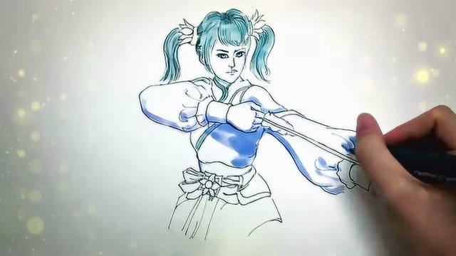 《国漫手绘》:武动乾坤最可爱的妹子林青檀