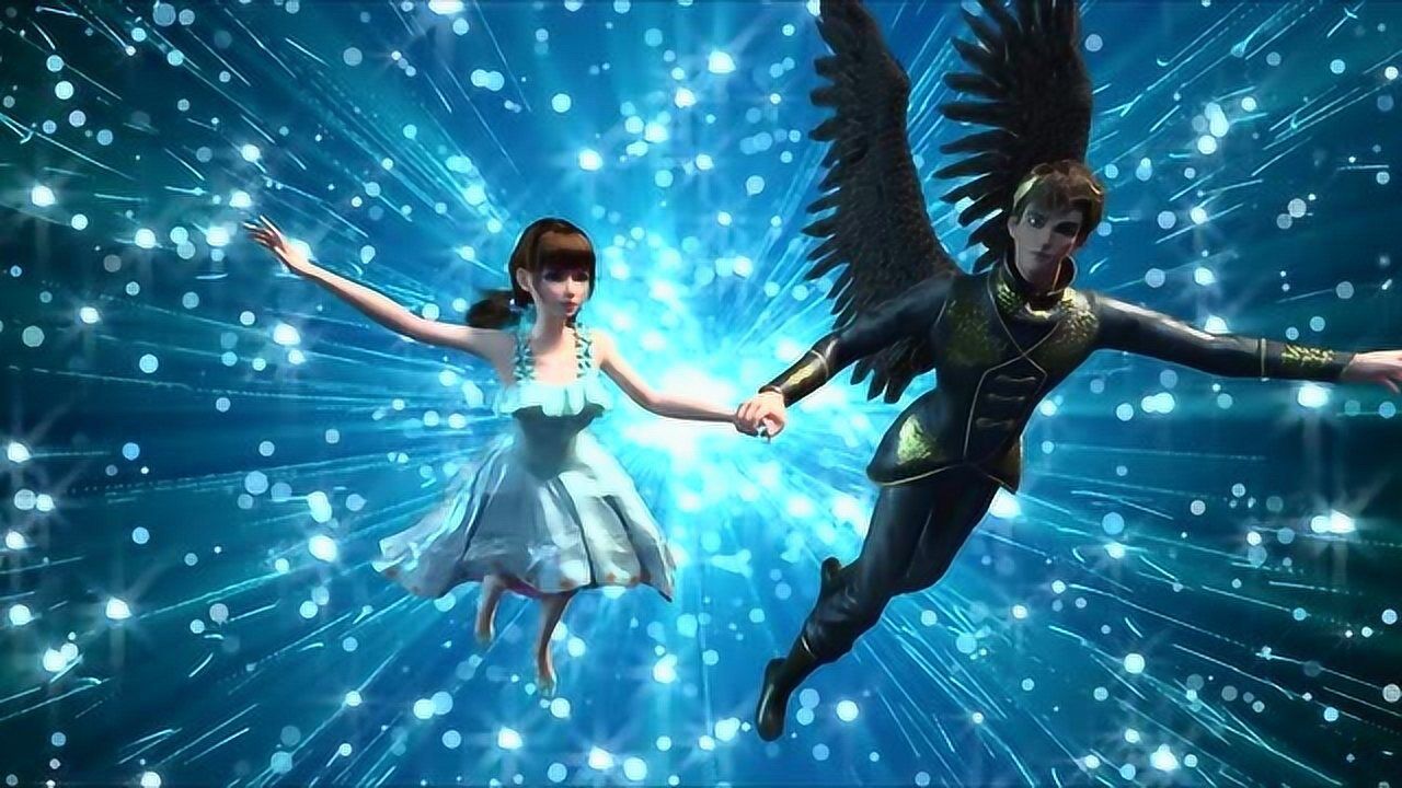 两个俏公主鹰铭带着自己的心爱的女人看流星雨这画面太美了