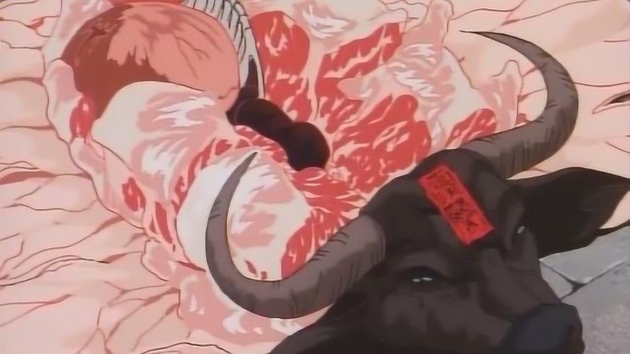 小当家第一次见识黑暗料理界猛牛青龙斩不流一滴血不落一滴汁