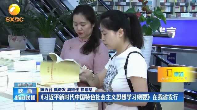 《习近平新时代中国特色社会主义思想学习纲要》在陕西发行