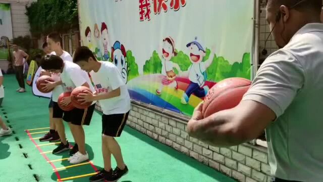 NBACares NBA关怀行动走进广州市启智学校 NBA5v5