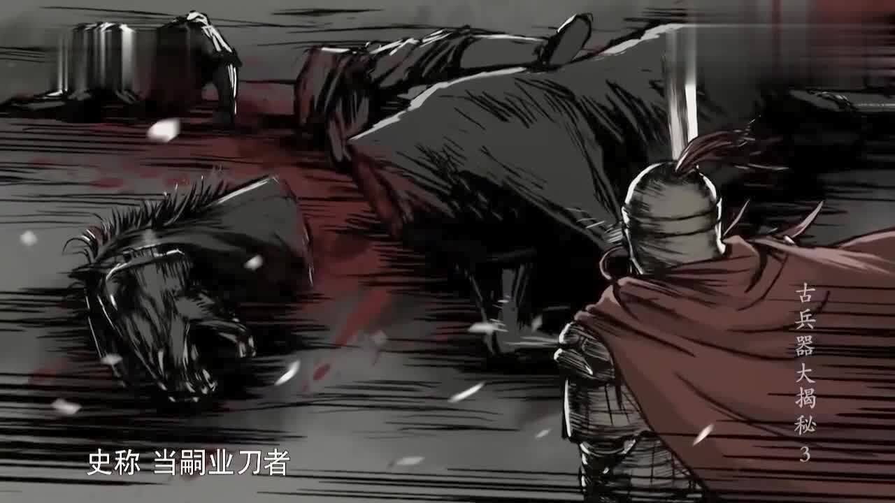 古兵器大揭秘,陌刀,骑兵连同战马被陌刀斩为几段!