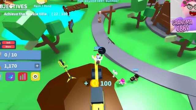 Roblox钓鱼模拟器捕鱼达人下海捕鱼乐高游戏