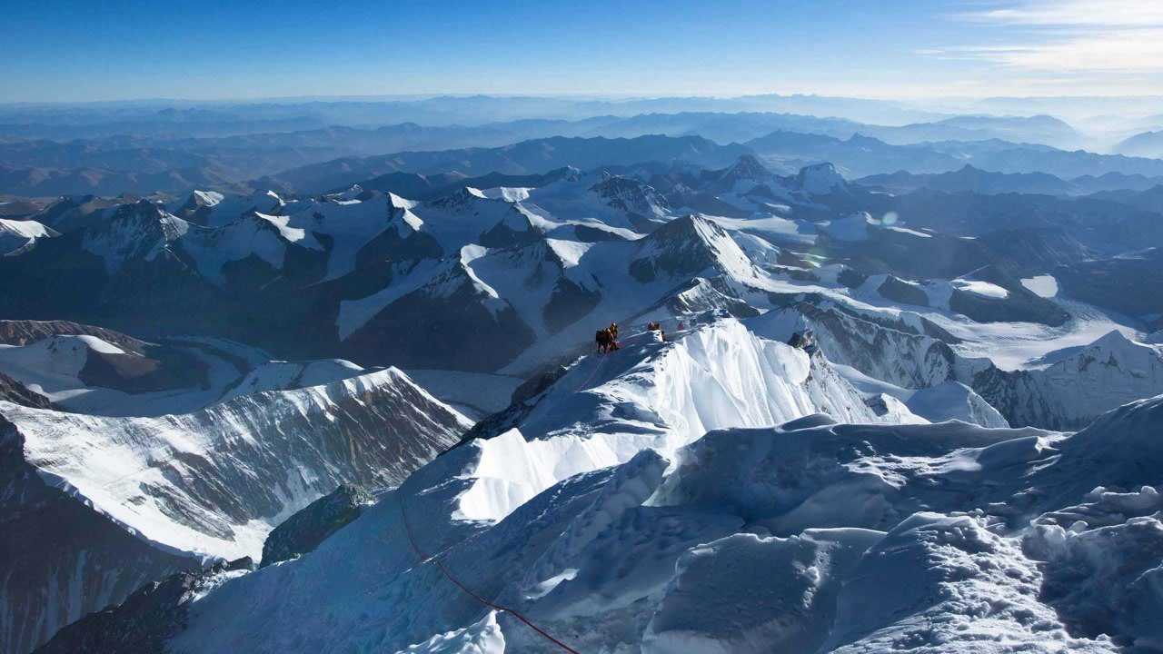 川大教授拍出喜馬拉雅山脈雪山圖包含近千座山峰