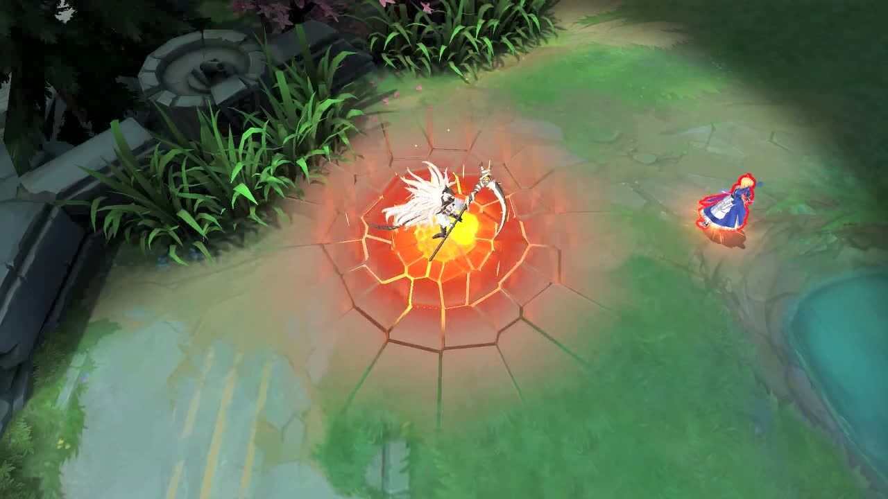 【300英雄】300娘佩姬皮肤提亚马特游戏展示