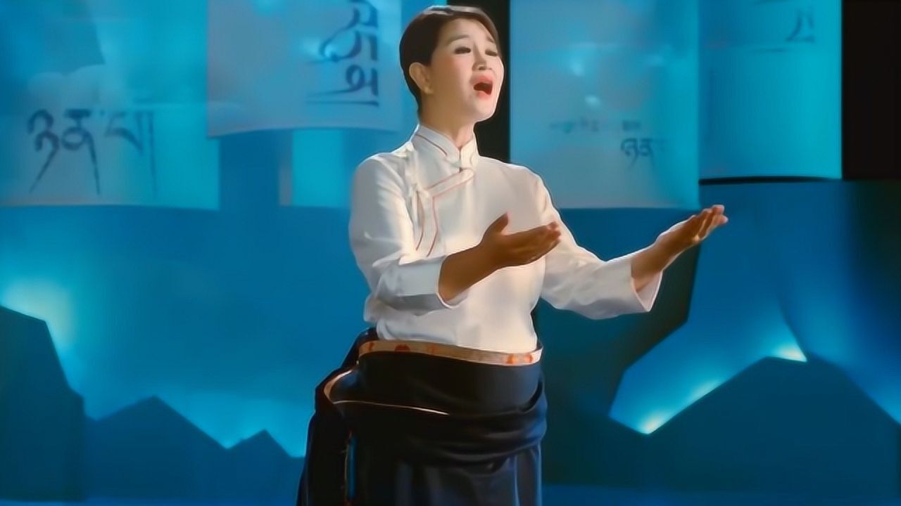 降央卓玛怀孕挺着大肚子还坚持录完这首歌成就一首旷世名曲