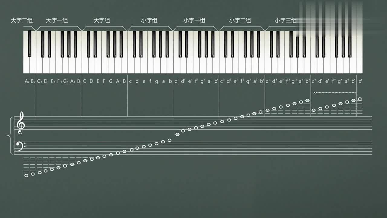 乐理知识课堂——音的分组,音域和音区,快来学学吧!掌握不少呢_高清1080P在线观看平台_腾讯视频