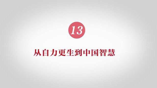 从自力更生到中国智慧