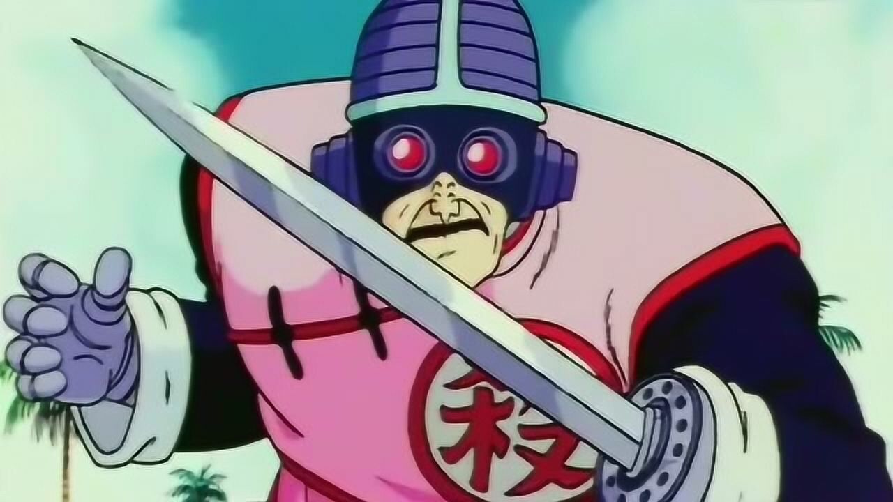 龙珠:机械桃白白使用武器战斗彻底激怒天津饭,桃白白吓得直退